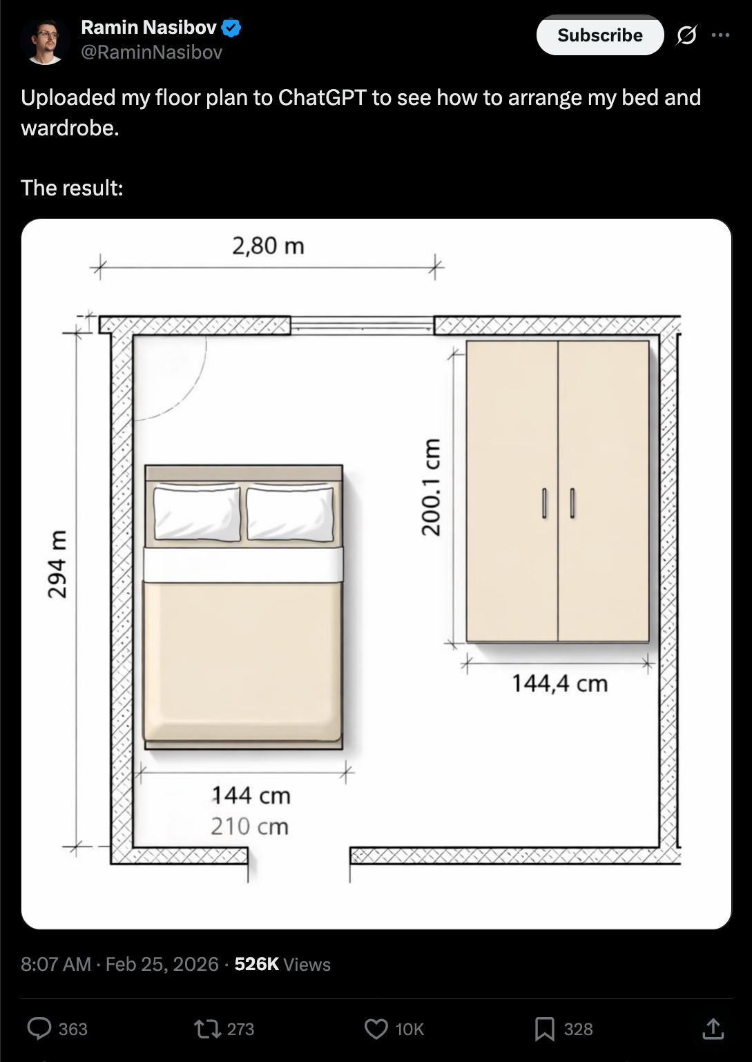 ChatGPT plattegrond fail